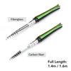 Portable Pen Fishing Rod Mini Pocket Fishing Rod with Spinning Kit for Travel Saltwater Freshwater Fishing
