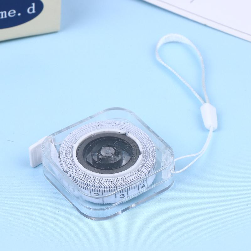 2-meter Mini Metric And Imperial Durable Measuring Tape Multifunctional And High-precision Household Shrinkage Measuring Tape