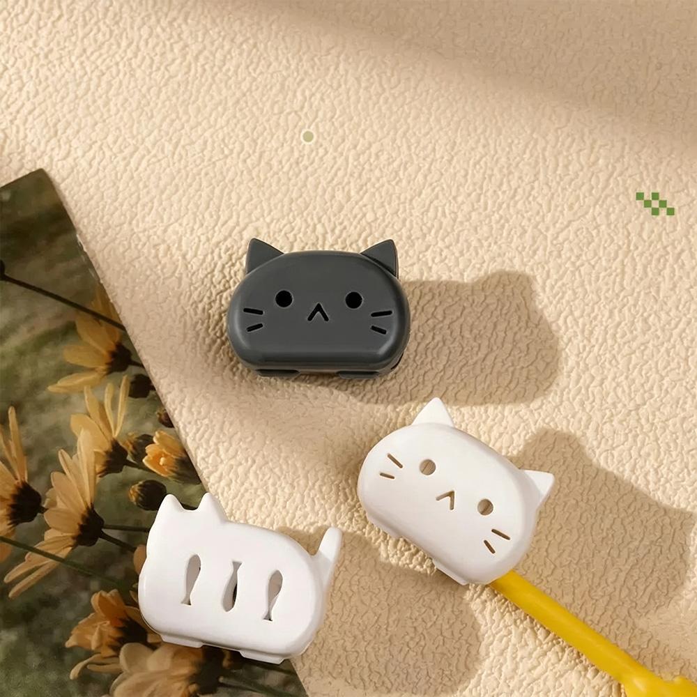 Cartoon Cat Toothbrush Protector 1/4/8PCS Travel Essentials Toothbrush Cover Reusable Toothbrush Storage Shield