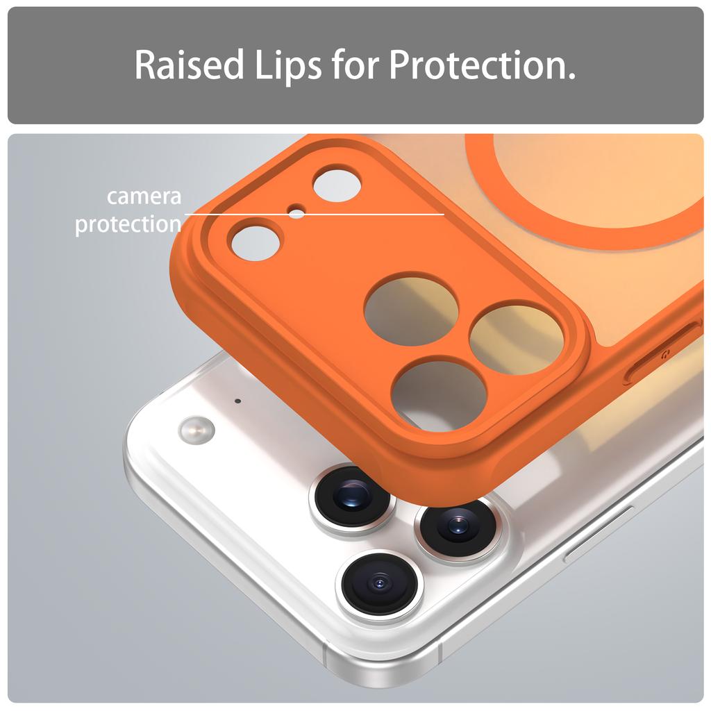 Für Magsafe Starke Magnetische Kabellose Ladehülle Für iPhone 17 Pro Max 17ProMax 5G Stoßfeste Matte Rückseite Hülle