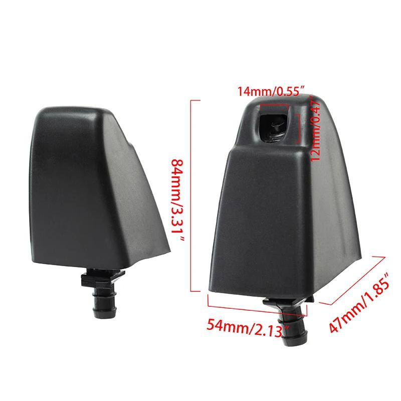 2 Stücke Auto Scheinwerfer-reinigungs Düse Schwarz Scheinwerfer Wasser Spray Jet Antrieb 85044-60060 für Toyota LAND CRUISER 100 1998 1999-2007