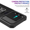 Panzer Hülle Für Samsung Galaxy A16 A26 A36 A56 5G A06 A15 A25 A35 A55 A14 A34 A54 Schiebe-Linsenschutz Mit Kartenhalter-Steckplatz Abdeckung
