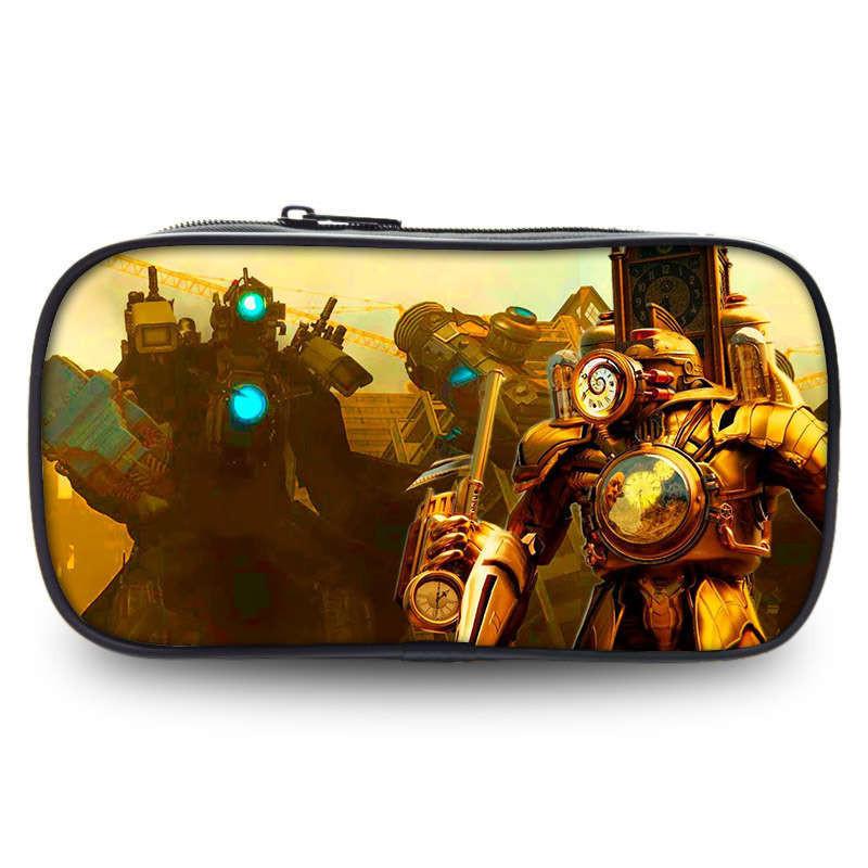 Titan Pencil Highquality Case With Unique Toilet Man Design Students For