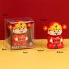 God of Wealth Solar Powered Dancing Toy Cai Shen Car Shaking Head Dancer Doll God of Wealth Toy Figurine Desk Decors