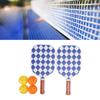 Fiberglass Ball Paddles Set Professional Portable Fiberglass Ball Rackets with Storage Bag for Beginners