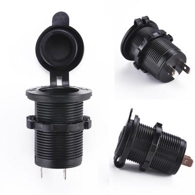 Waterproof Car Cigarette Lighter Socket USB Charger Plug Power Adapter Outlet