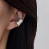 Nieuwe Koreaanse Nep Piercing Oor Cuff Dubbele Cirkel Oor Cuff Nep Oorbellen voor Vrouwen Man Hiphop Cuffs Oorclips Accessoires Cadeau