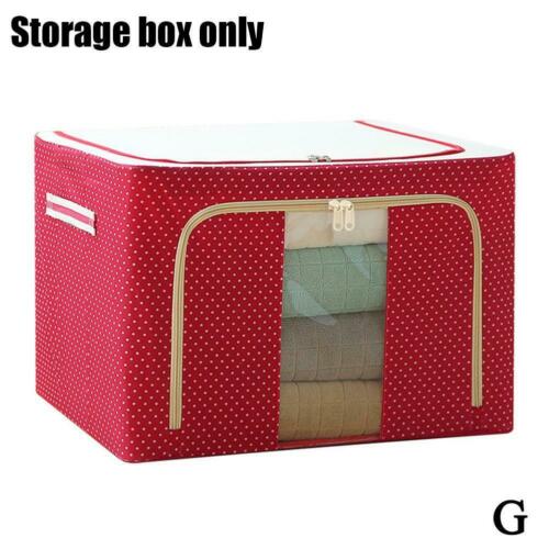 Buy Oxford Cloth Steel Frame Storage Box 24L New H6D4 at affordable