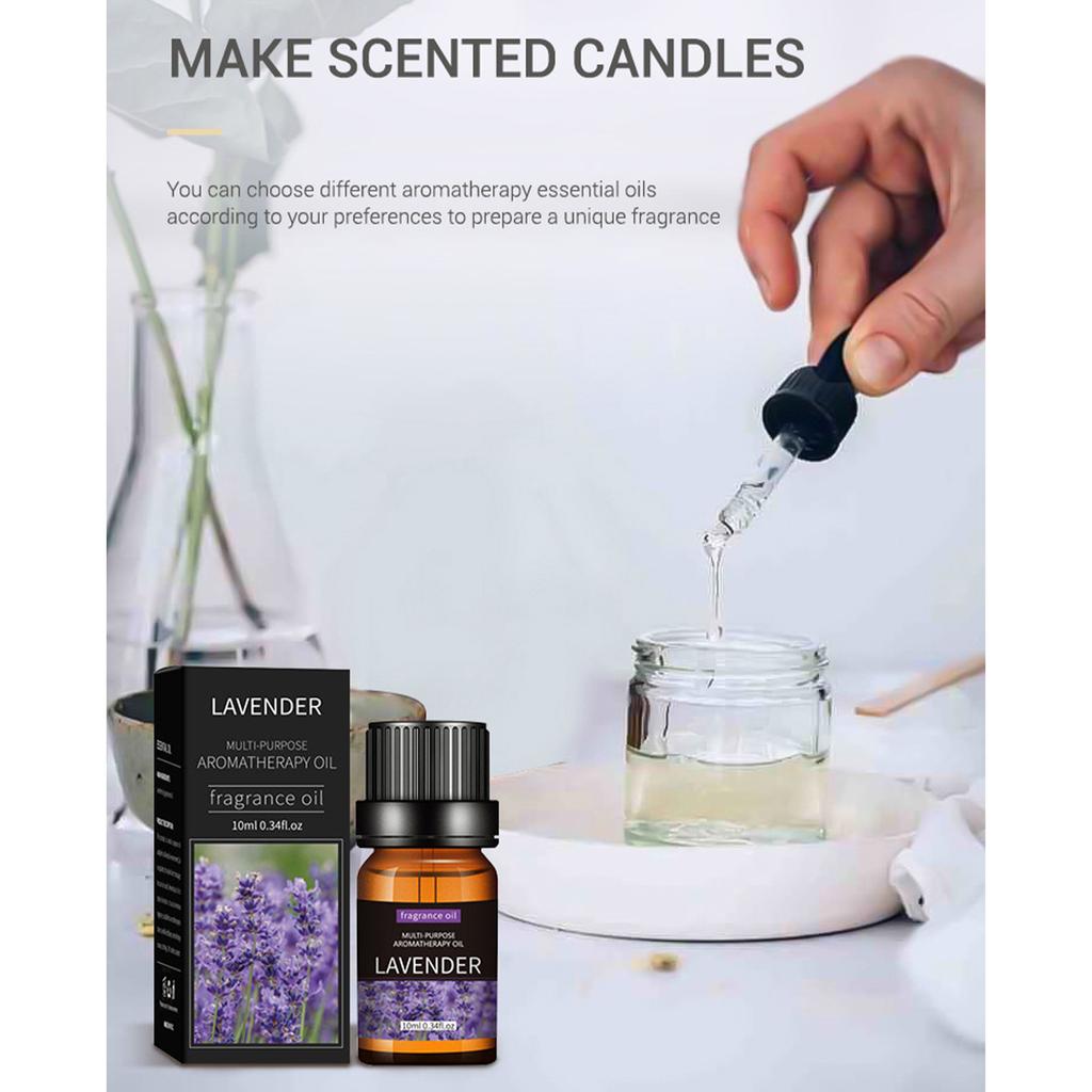 10ml Fragrant Massage Essence Oil, Moisturizing Skin-Care for Soothing Body and Relaxation