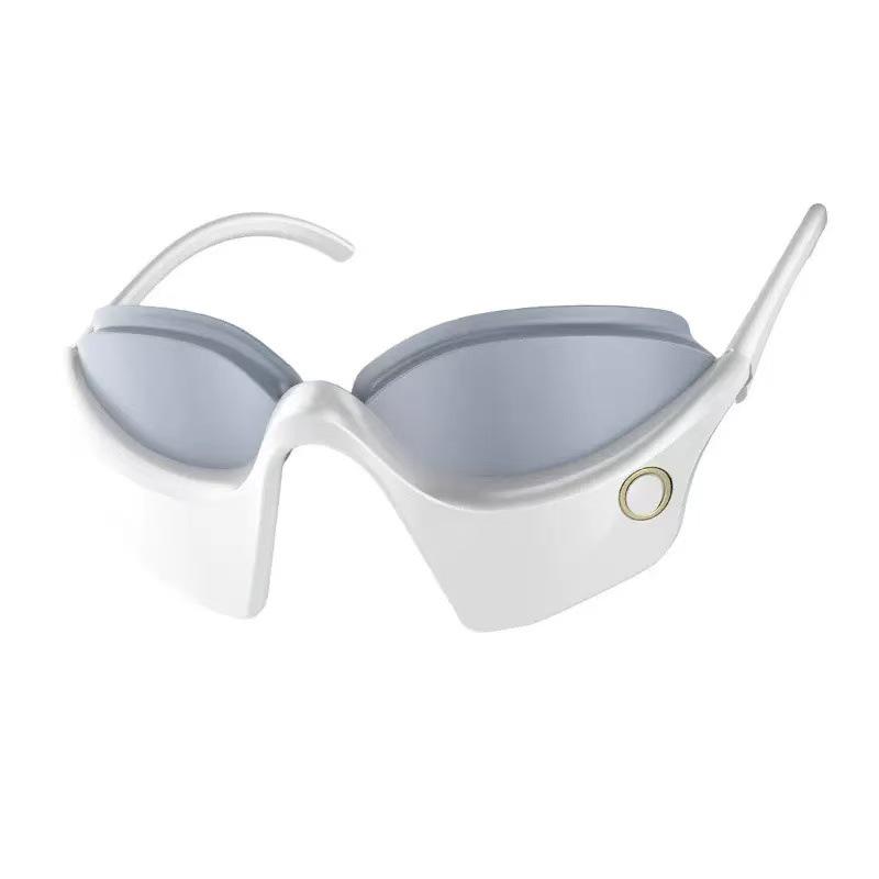 Foldable Electric Eye Massager with Heat and Fatigue Relief 160x99x55 mm белый