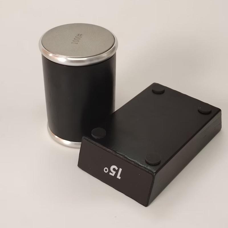 Rolling Knife Sharpener Magnetic Knife Holder Diamond Sharpening Stone with15and20 Degrees Angle Roller Kitchen Accessory set