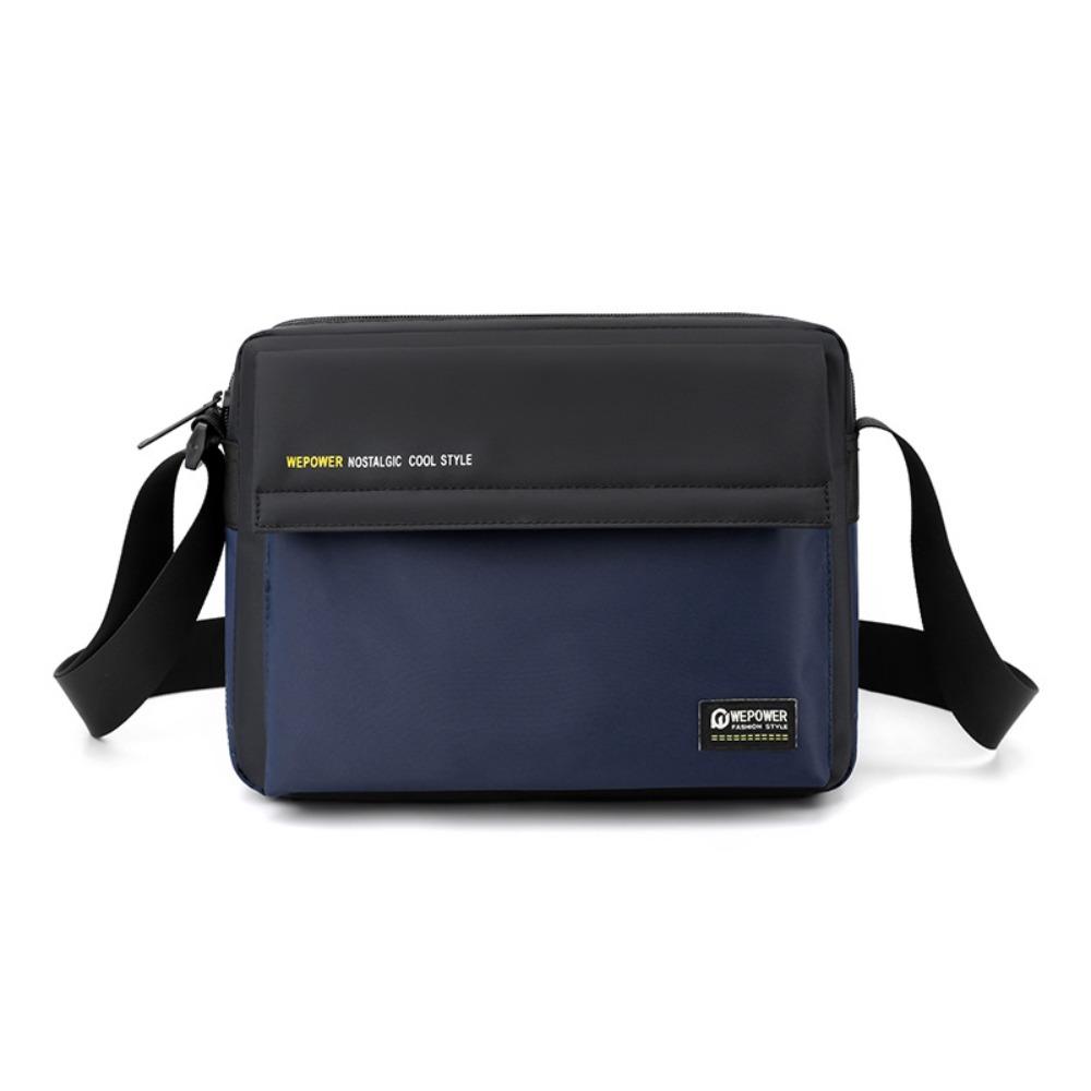 Single Shoulder Man Messenger Bag Large Capacity Nylon Crossbody Bag Men's Shoulder Bag  Camping