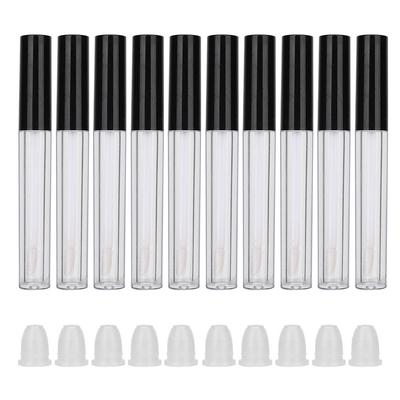 10pcs Refillable Lip Gloss Bottle DIY Empty Lip Balm Tube Container Makeup Tool Accessory