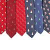Men's Polyester Jacquard Christmas Tree Tie