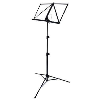 Mehrzweck-Notenständer, faltbar, schwarz MS-10B