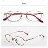 Unisex M6717S Titanium & Acetate Retro Eyeglass Frame – Prescription-friendly for Nearsightedness