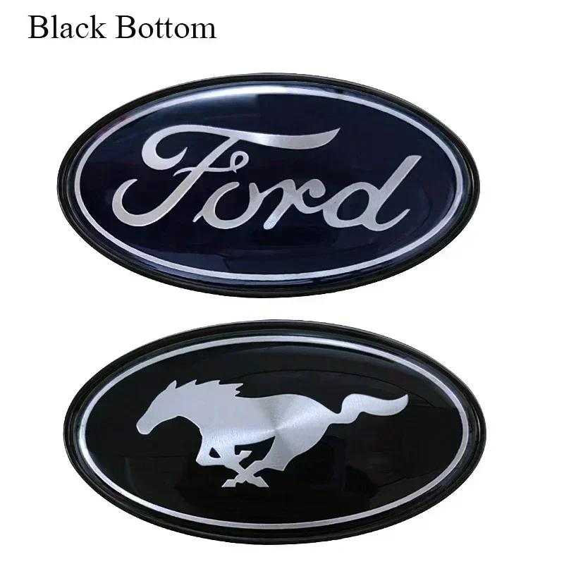 Car Rear Trunk Logo Emblem Sticker for Ford F150 Edge Ranger Fiesta Fusion Explorer Mustang Raptor Mondeo Mk4 Focus Accessories