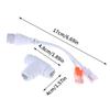 1Pc Poe Splitter Adapter Ethernet One Network Cable Two Camera Splitter Combiner Connector Converter Poe Switch