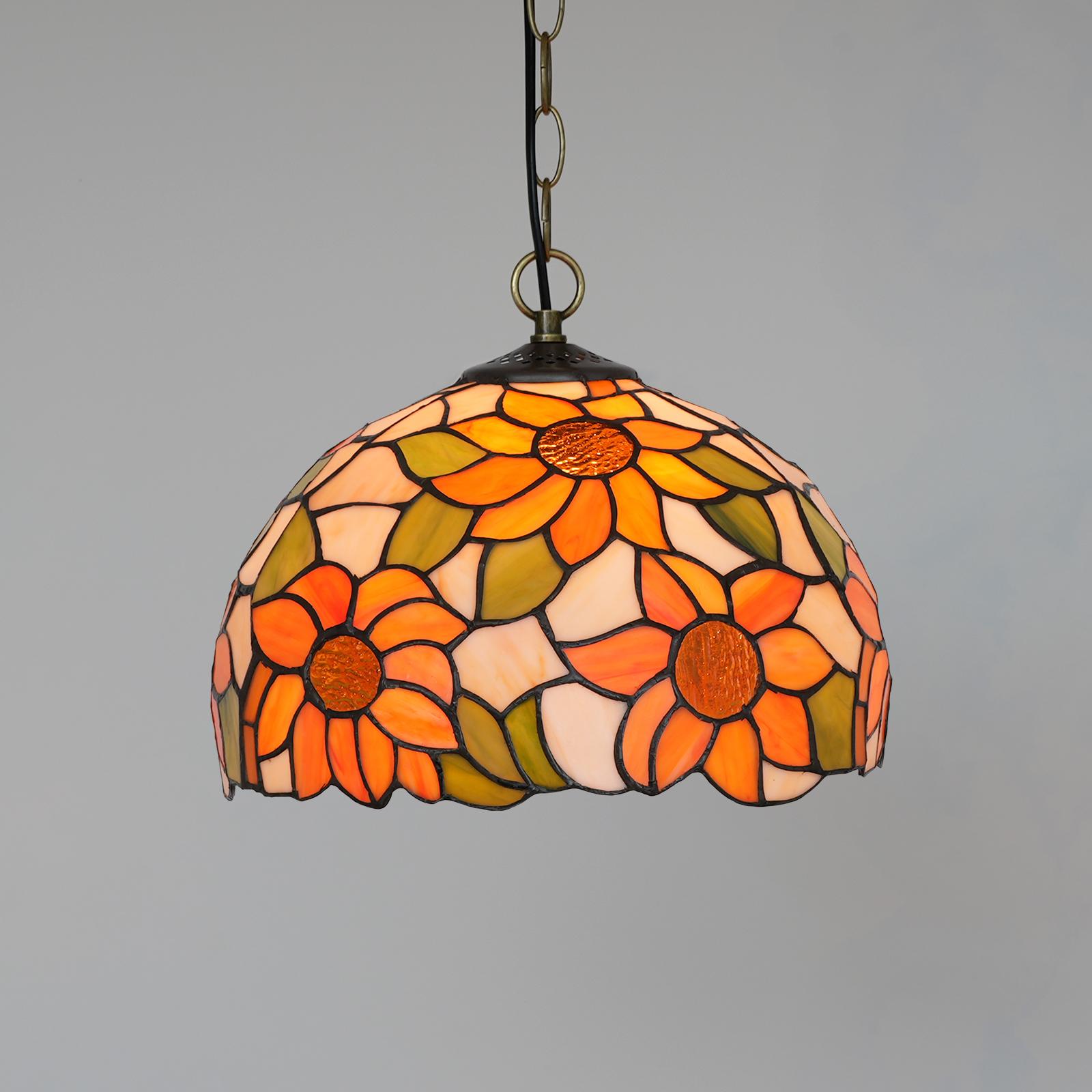 

Nordic Rural style roses tulip chandelier Kitchen Dining room hallway handmade glass chandelier indoor home decor lamp