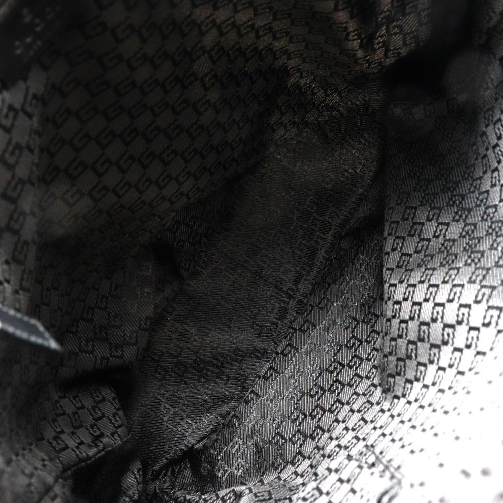 Gucci Shoulder Bag 141194 Black Nylon Canvas Unisex Used