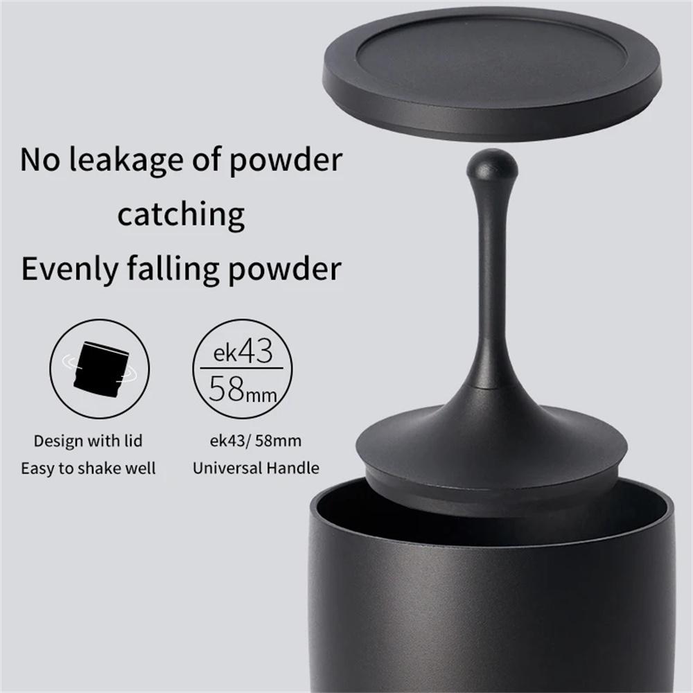 Tazza dosatrice per caffè da 58 mm Lega di alluminio Imbuto dosatore per espresso Tazza di infusione Anello dosatore per portafiltro Distributore Accessori per caffè