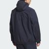 adidas Wind FW25 3 Stripes Bonded Solid Color Hooded Zip Long Sleeve Jacket Men Jackets KA1306