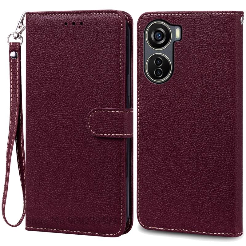 For ZTE Blade V40 Design Case Wallet Leather Flip Case For ZTE Blade V40 Design Case Stand Book Cover Coque Fundas