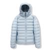 Autumn and winter  white duck down short hooded down jacket peace of mind down ribs men and women couple warm jacket
