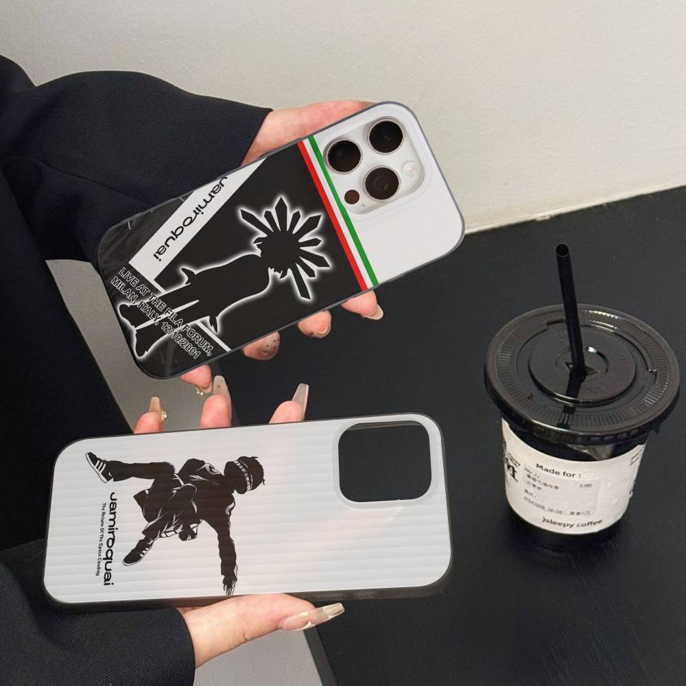 Rock Band J-jamiroquais Phone Case For IPhone 17 16 15 11 12 13 14 Pro Max Soft Corrugated Silicone Cover Case