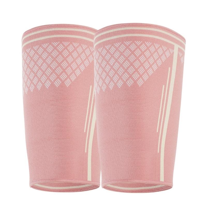 

2PCS Highly Performances Leg Brace Thigh Support Sleeves For Sports Fitness Training Improved Stability Muscle Recovery S