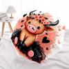 1pc Adorable Cow Pattern Umbrella, Fashionable, Personalized, High-Value Folding Umbrella, a Must-Have for Summer, 8-Rib Durable Iron Frame,