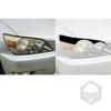 For Lexus IS300 IS200 RS200 Altezza 1998-2005 Accessories Car Black Plastic Rear Light Eyebrow Trim Sticker