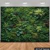 2D Tropical Plant Wall Backdrop for Greenery, Bohemian & Urban Jungle Photography