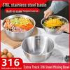 ZISIZ 316 Stainless Steel Mixing Bowl