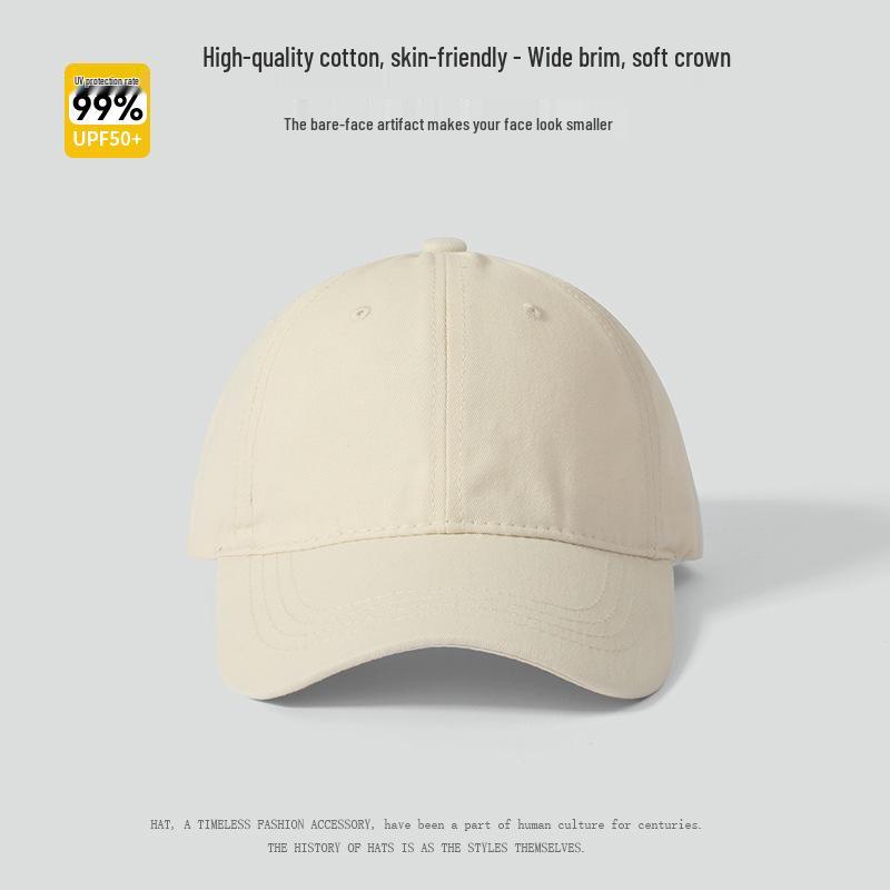 "Cappellino da baseball unisex a tinta unita da 65 cm con parte superiore morbida, visiera approfondita e allargata per un aspetto del viso più snello."