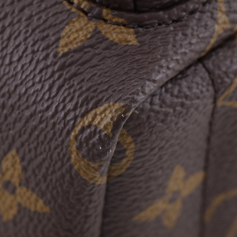 LOUIS VUITTON Palm Springs Backpack MINI Backpack Daypack M44873 2WAYShoulder Brown Monogram canvas Women Used