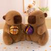 Cute Capybara Plush Toy Claw Catching Machine Doll Love Guinea Pig Wedding Sprinkle Event Gift Cards