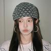 Vintage Printed Beanies Cap Ins Women's Turban Hat Retro Y2k Print Pullover Hats  Outdoor