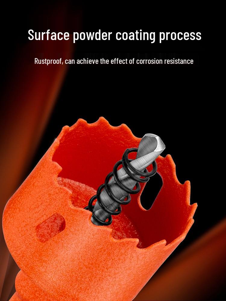 High-Quality 75mm Wood & Plasterboard Hole Saw Drill Bit for Downlights