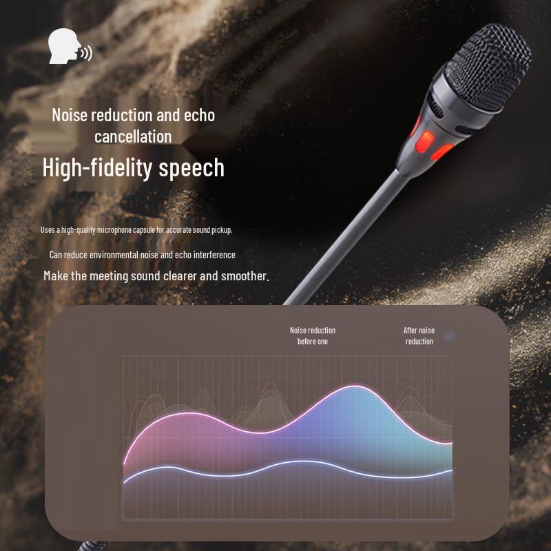 KRFIONTU Wireless Gooseneck Conference Microphone Delegate Unit (CN Version)
