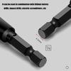 Magnetic Nut Driver Set Nut Driver for Impact Drill Deep Nut Driver Set Impact Driver Bit Set Car Repair Tool