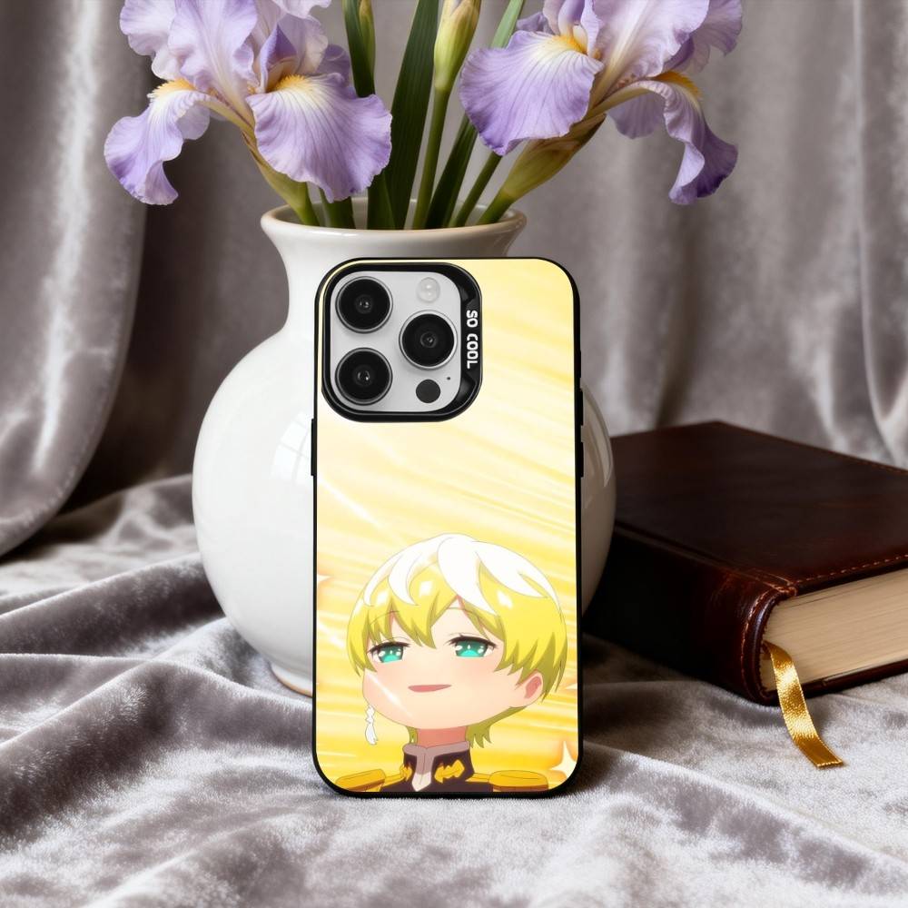 Web Manga C-Chained S-Soldier Phone Case For iPhone17,16,15,14,13,12,11 Plus,Pro Max Black Candy Silver Phone Case