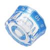 4Pcs Guitar Contral Knobs Clear Knobs Electric Guitar Bass Top Hat Knobs Speed Volume Tone Control Knobs Replacement