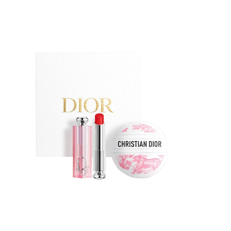 DIOR Skincare Two-piece set: limited edition multi-purpose cream 50ml + glamor lip balm #031 3.2g белый