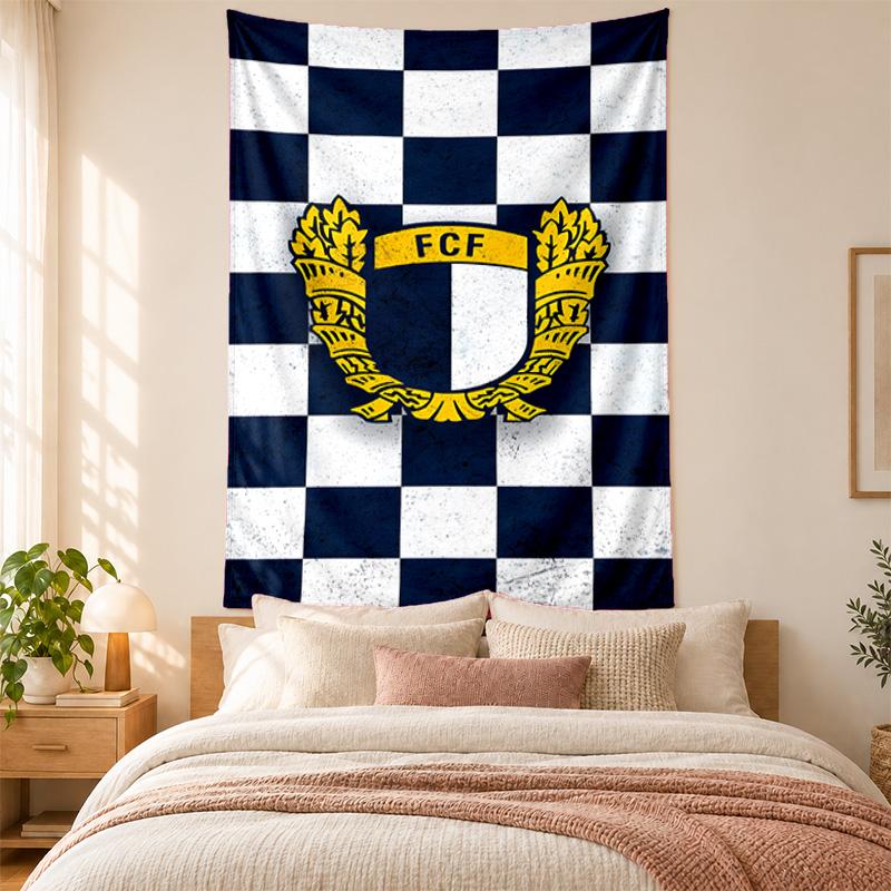 FC Famalicao Tapestry highquality for decorating living room bedroom dorm walls ideal as bedroom wallart orholiday gift