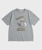 Beulonseun Western Boot Loopwheeled Graphic Tee Melange
