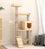 Modern & Cute Customizable Cat Scratching Tree Tower Large Wood Furniture