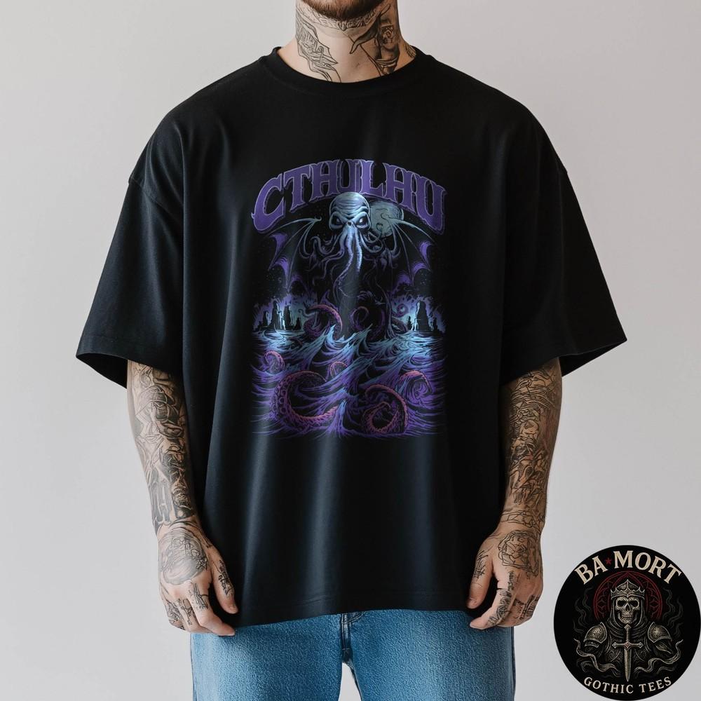Cthulhu Horror Artwork TShirt Unisex T-Shirt S