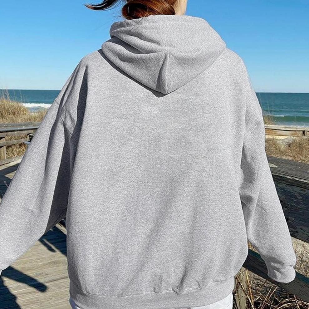 Men's Thickened Oversized Velvet Hoodie - Unisex Sweatshirt, Large Size