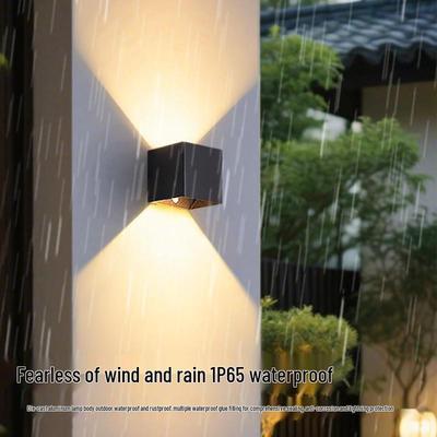 Waterproof Outdoor Wall Sensor Light for Balcony, Garden, Villa, and Courtyard Decoration